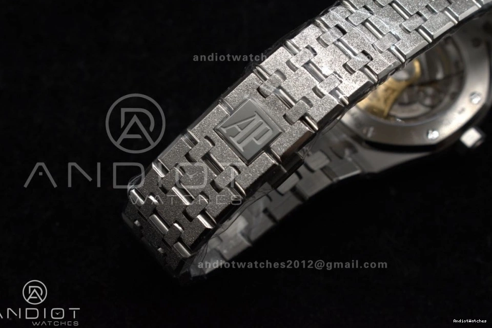 1:1 Dial 15454 Royal Clone Best SS 1033 On APSF White Super Oak Frosted 37mm Edition Bracelet SA3120 Textured Affordable SS 0714